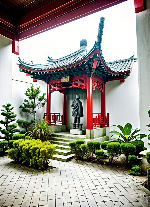 合肥中式小庭院景观